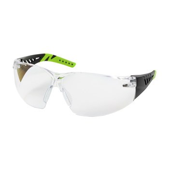 Picture of PIP Q-Vision 250-36 Clear Black Polycarbonate Safety Glasses (Main product image)