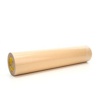 3M 7000123352 Clear Transfer Tape - 24 in Width x 60 yd Length - 2 mil Thick - Densified Kraft Paper Liner - 18815