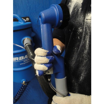 Guardair Personnel Cleaning Station - 21.8 in Length - 1.25 in inner Dia. - 3/8 in FNPT Inlet - 33 cfm - Polyethylene - CS3000