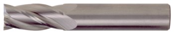 Bassett - 1/2 in Dia. Carbide End Mill - 4 Flute - 6 in Length - B51461