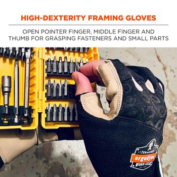 Ergodyne Proflex 720LTR Black Small Cut-Resistant Gloves - 17152