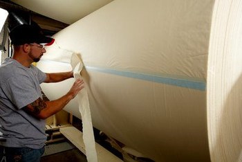 3M R3375 Blue Splicing & Core Starting Tape - 60 mm Width x 55 m Length - 6.5 mil Thick - Repulpable Paper Liner - 92040