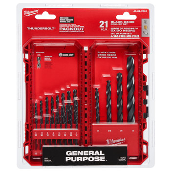 Milwaukee THUNDERBOLT Drill Bit 48-89-2801 - Black Oxide