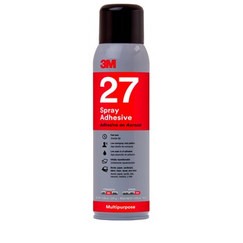 27-Spray-Adhesive-Multi-Purpose Spray Adhesive Clear-20 fl oz can