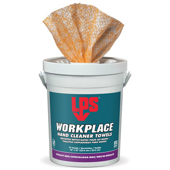 LPS Workplace Hand Cleaner, 72 Wipes Tub, 09200 | RSHughes.com