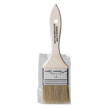 Linzer White China Bristle Chip Flat Paint Brush, 2