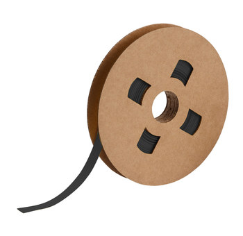 Picture of Brady Permasleeve Black Polyolefin Thermal Transfer PS-C-375-BK Continuous Thermal Transfer Printer Heat-Shrink Tubing (Main product image)