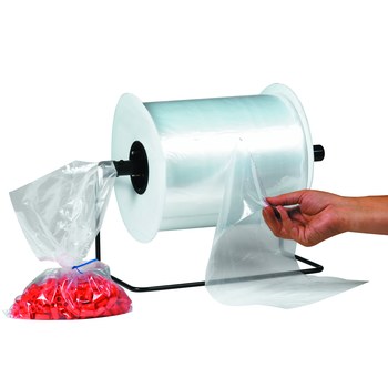 Clear Poly Bags on a Roll - 5 in x 7 in - 2 Mil Thick - 6178