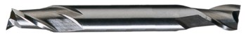 Cleveland - 1/16 in Dia. Double End High-Speed Steel End Mill - 2 Flute - 2 1/4 in Length - C41036