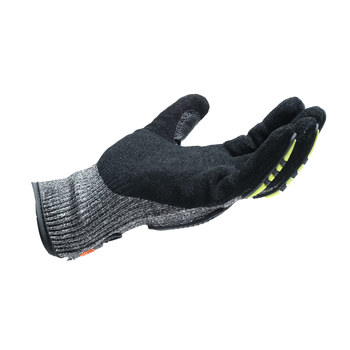 Impacto Back Tracker Blade Large Cut-Resistant Gloves - ANSI-ISEA A5 Cut Resistance - Nitrile Palm Coating - NS2920040