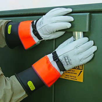 Picture of Ansell Yellow 8 Mechanic's Gloves (Main product image)