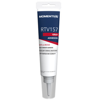 Momentive RTV157 Silicone Adhesive Sealant 9367, 2.8 fl oz Tube