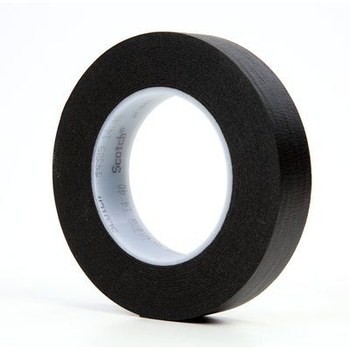 3M 235 Photographic Black Photographic Masking Tape, 1 in Width x 60 yd  Length