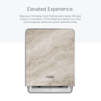 Kimberly-Clark Professional ICON 58740 Automatic Roll Towel Dispenser - Motion Sensor - White - 12.7 in