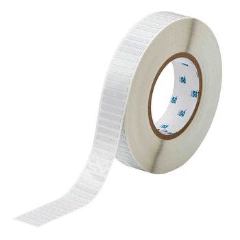 Brady UltraTemp THT-42-717-10 Die-Cut Printer Label Roll - 1 in x 0.187 in - Polyimide - White - B-717 - 92432