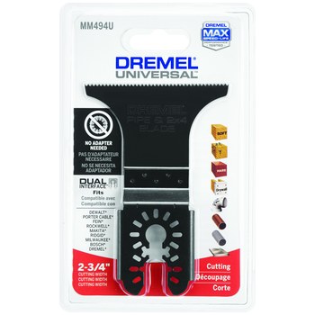 Dremel Multi-Max Saw Blade MM494U - 2.88 in Width x 0.024 in Thick - Bi-Metal - High-Speed Steel