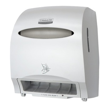 Kimberly-Clark Professional 48856 Hard Roll Towel Dispenser - Motion Sensor - White - 12.7 in