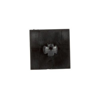 3M Dual Lock SJ3267 Black Fastening Automotive Tape - Mushroom Hook with 250 stems/in Stem Count - 26 mm Width x 26 mm Length - 58227