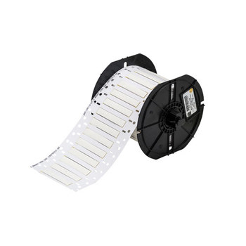 Picture of Brady White Polyolefin Thermal Transfer B33-187-2-342 Die-Cut Thermal Transfer Printer Sleeve (Main product image)