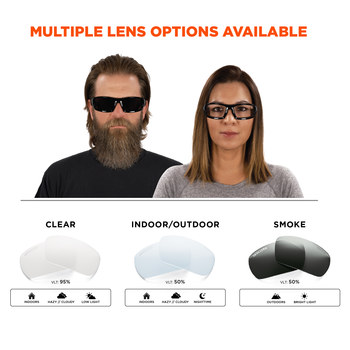 Ergodyne Skullerz Safety Glasses ODIN 50303 - Size Universal