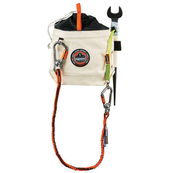 Ergodyne Arsenal 5725 Off-White Canvas Protective Duffel Bag - 5 in Width - 10 in Length - 9 in Height - 720476-14425