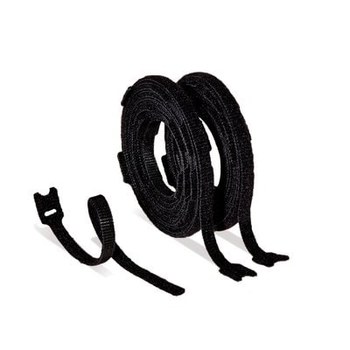 3M Scotch R3760 Black Bundling Strap - 0.25 in Width x 8 in Length - 38057