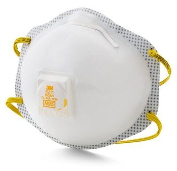 3M Particulate Respirator 52750 - Size Standard - White