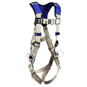 DBI-SALA ExoFit X100 Positioning Body Harness 70804532284, Size Large, Gray - 18254
