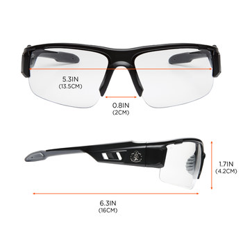 Ergodyne Skullerz Safety Glasses Dagr 52400