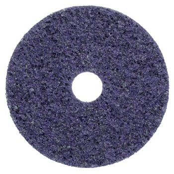 3M Scotch-Brite Non-Woven Precision Shaped Ceramic Surface Conditioning Disc - Center Hole Attachment - 4-1/2 in Diameter - 7/8 in Center Hole - 67233
