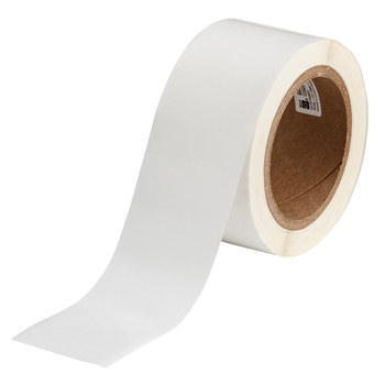 Picture of Brady Clear Self-Laminating Polyester Thermal Transfer THTOL-173-966B-1 Die-Cut Thermal Transfer Printer Label Roll (Main product image)