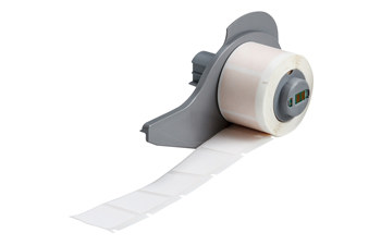 Picture of Brady Orange Self-Extinguishing Polyimide Thermal Transfer M71-19-472-OR Die-Cut Thermal Transfer Printer Label Roll (Main product image)