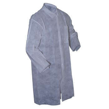 Epic Disposable Lab Coat 845880-M, Size Medium, Polypropylene