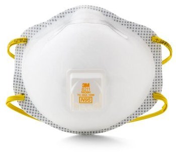3M Particulate Respirator 52750 - Size Standard - White