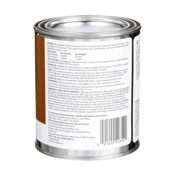 3M Scotch-Weld 2216 Gray Two-Part Epoxy Adhesive - Base & Accelerator (B/A) - 1 pt Kit - 20354