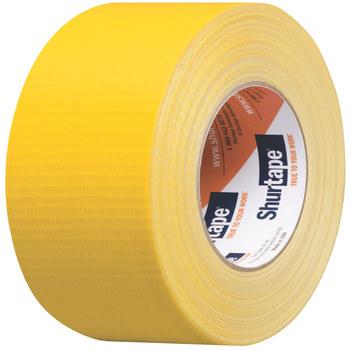 Shurtape PC 600 Yellow Duct Tape - 48 mm Width x 55 m Length - 9 mil Thick  - SHURTAPE 200865