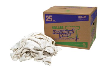 Picture of Sellars 99211 White Terry Reclaimed Rags (Main product image)