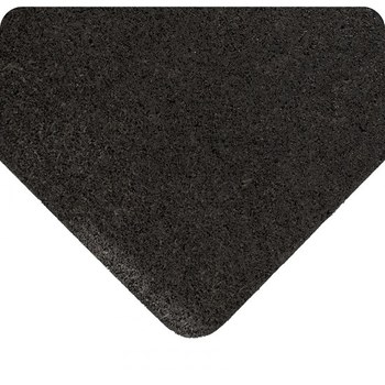 Wearwell Anti-Fatigue Mat 405.38x3x105BK, 3 ft x 105 ft, Recycled