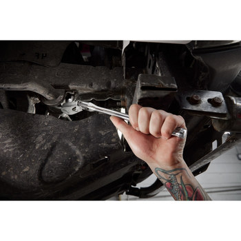 Milwaukee 48-22-9041 Flex Head Ratchet - Chrome Vanadium Steel - 12.1 in