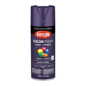 055 - Purple aerosol spray paint (satin) Semi gloss Finish 400ml