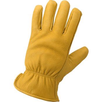 Global Glove 3200DTH Gold Large Grain Deerskin Leather Driver's Gloves - Keystone Thumb - 3200DTH-9
