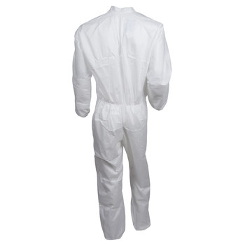 Kimberly-Clark Kleenguard A40 White 4XL Microporous Film Laminate Disposable General Purpose Coveralls - 036000-44307