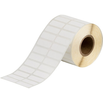 Picture of Brady White Polypropylene Thermal Transfer THT-152-7425-2-SC Die-Cut Thermal Transfer Printer Label Roll (Main product image)