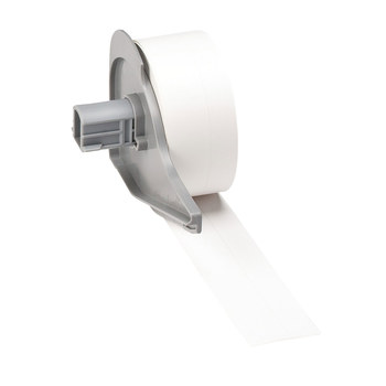 Picture of Brady White Polypropylene Thermal Transfer M71C-785-412 Continuous Thermal Transfer Printer Label Roll (Main product image)