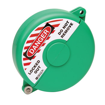 Picture of Brady Green Polypropylene Gate Valve Lockout (Main product image)