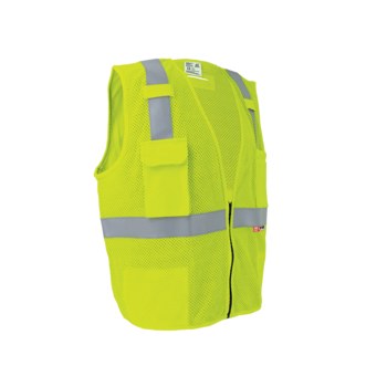Global Glove Frog Wear Safety Vest GLO-022FR-L - Size Large - Yellow/Green - 29095