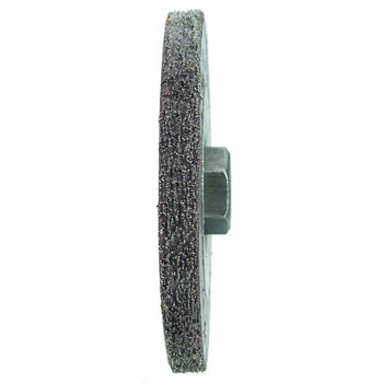 Weiler Polyflex 35416 Wheel Brush - 4 in Dia - Encapsulated Crimped Steel Bristle