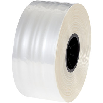 Clear Polypropylene Tubing - 8 in x 1000 ft - 2 mil Thick - 13503