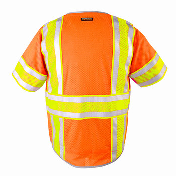 ML Kishigo High Visibility Shirt 1574 LG - Orange - MLK 1574 LG