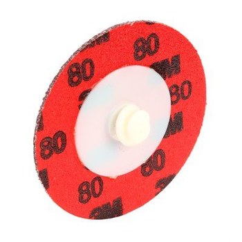 3M Cubitron 977F Roloc TR Quick Change Disc 24100 - 2 in - Ceramic - 80 - Medium